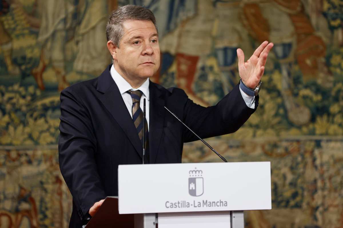 El presidente de Castilla-La Mancha, Emiliano García-Page