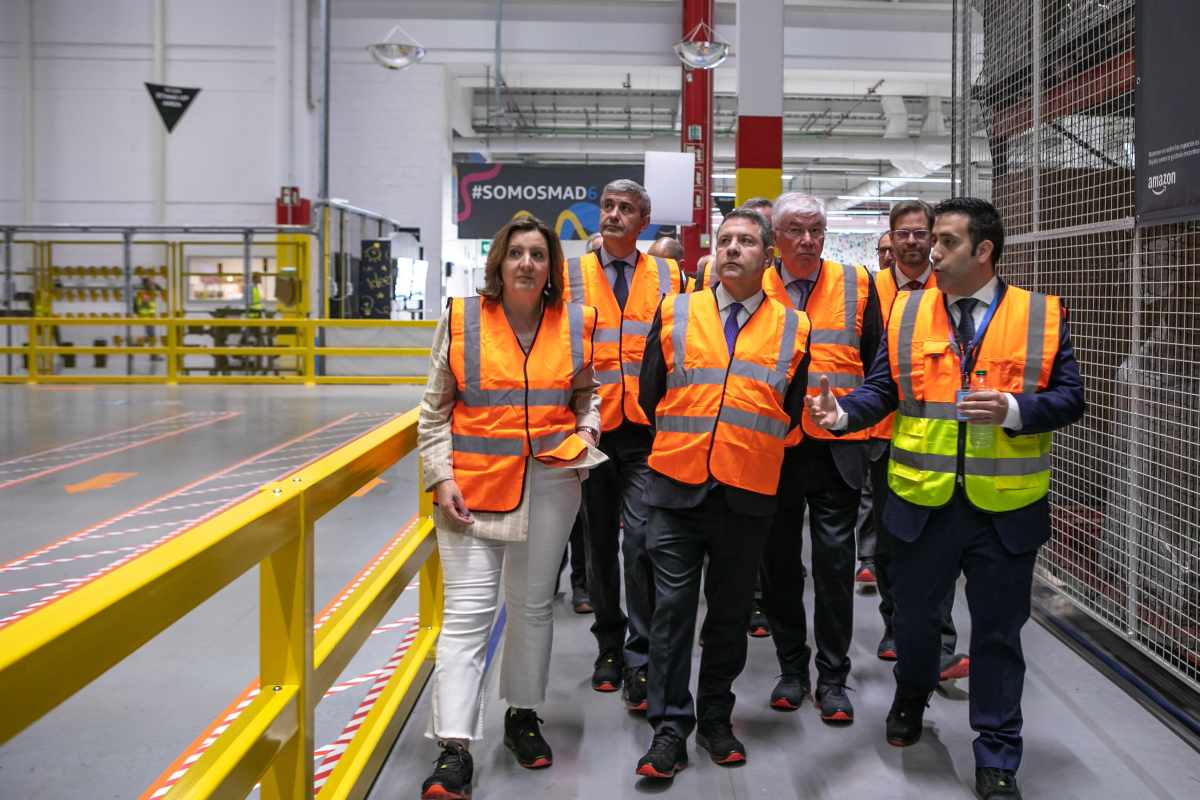 Visita a las instalaciones de Amanzon en Illescas.