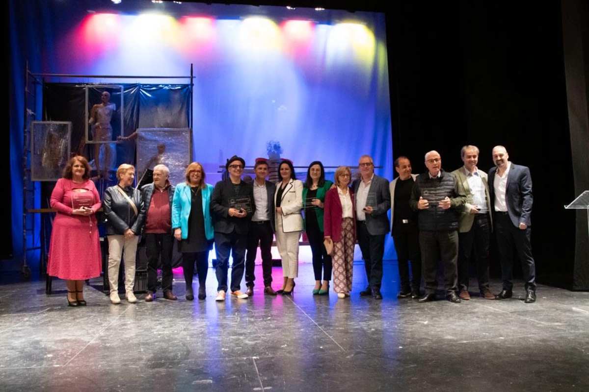 Entrega de los Premios Paca de Cultura, en Corral de Almaguer (Toledo).