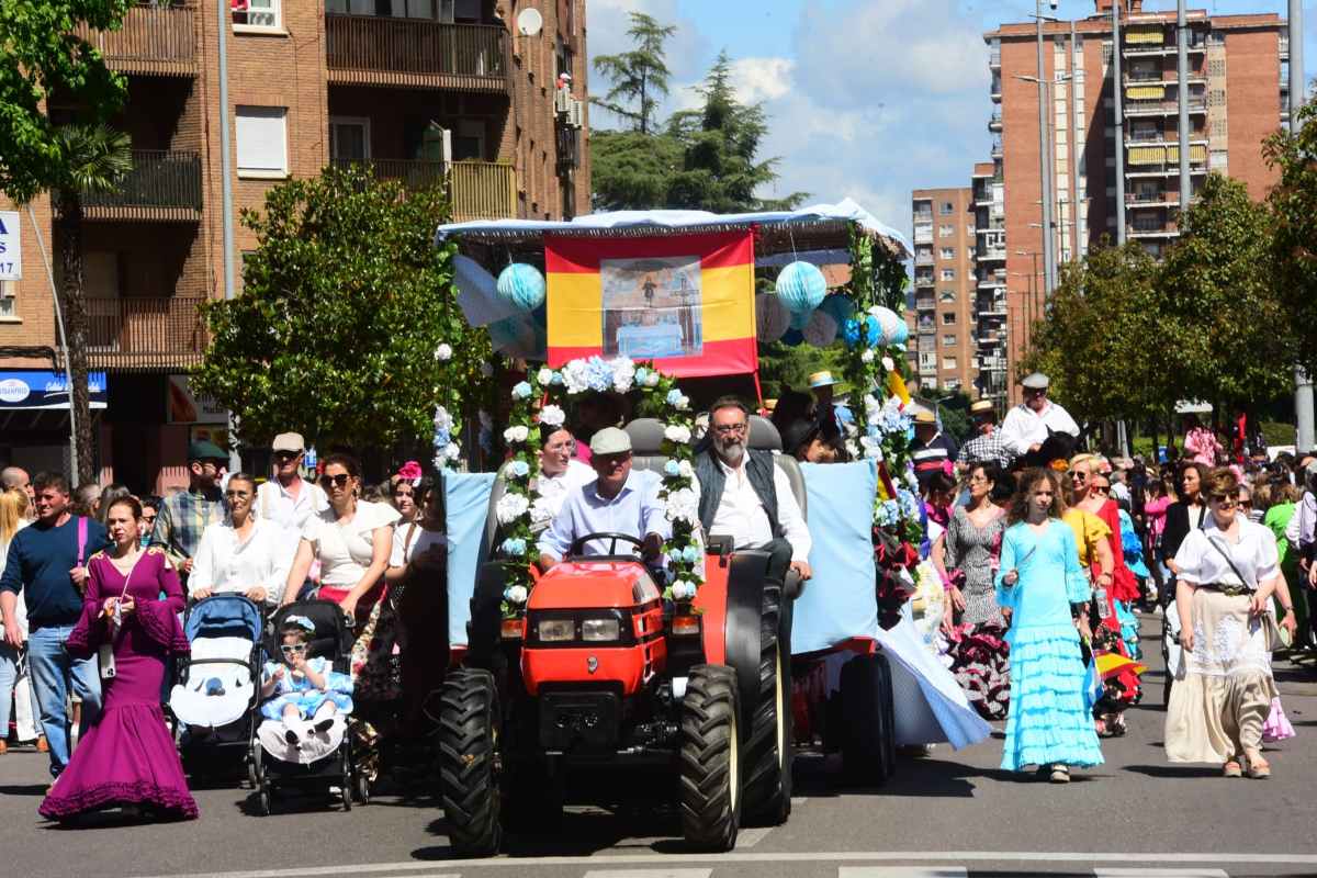 Desfile de San Isidro, en Talavera. Foto: Rebeca Arango.
