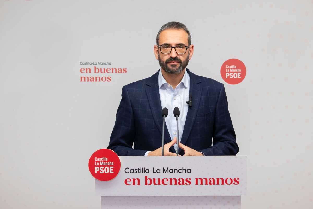 El secretario de Organización del PSOE regional, Sergio Gutiérrez.