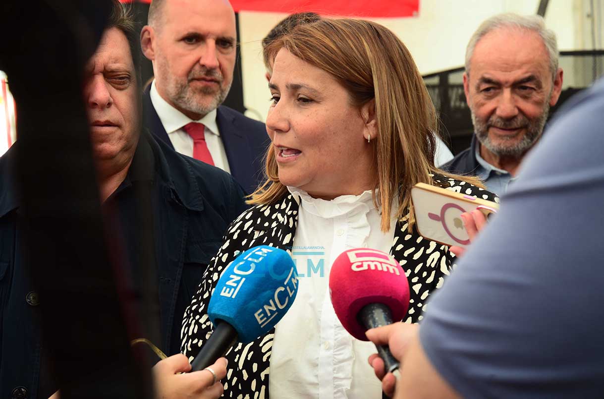 La secretaria general del PSOE de Talavera de la Reina, Tita García Élez