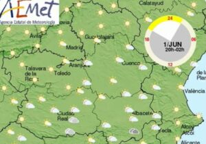 El tiempo del sábado en CLM: pocas nubes y algo mas de fresco.