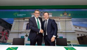 Convenio entre Eurocaja y le Ayuntamiento de Toledo.