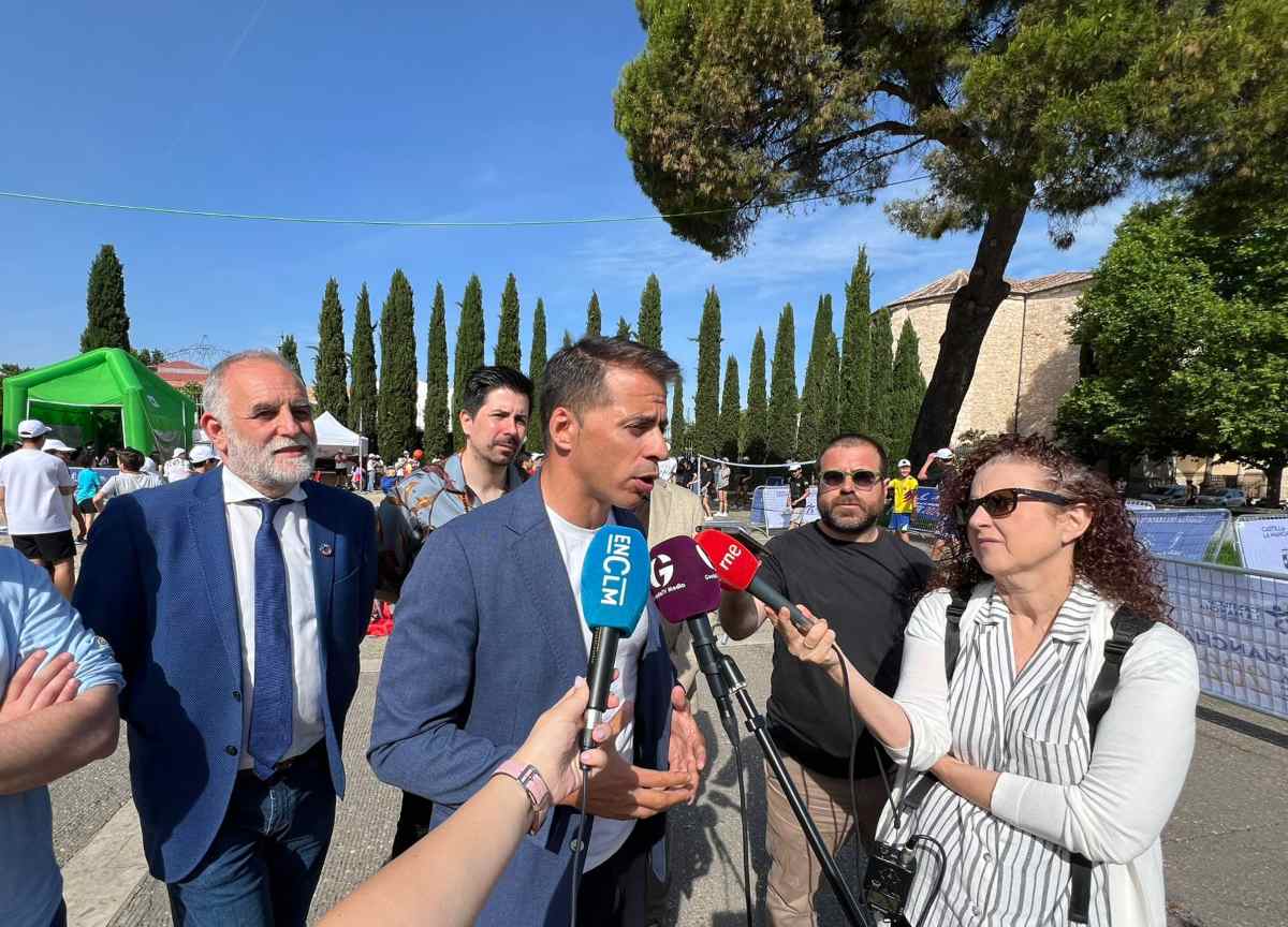 Carlos Yuste, Director General de Deportes en la presentación del Tour Promoción Región Europea del Deporte de Guadalajara