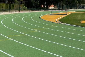 Pistas de atletismo del Polideportivo Rey Juan Carlos I