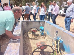 Regantes toledanos se han desplazado hasta Argamasilla de Alba para conocer el modelo de gestión eficiente del regadío de la Comunidad de Regantes Estrecho de Peñarroya
