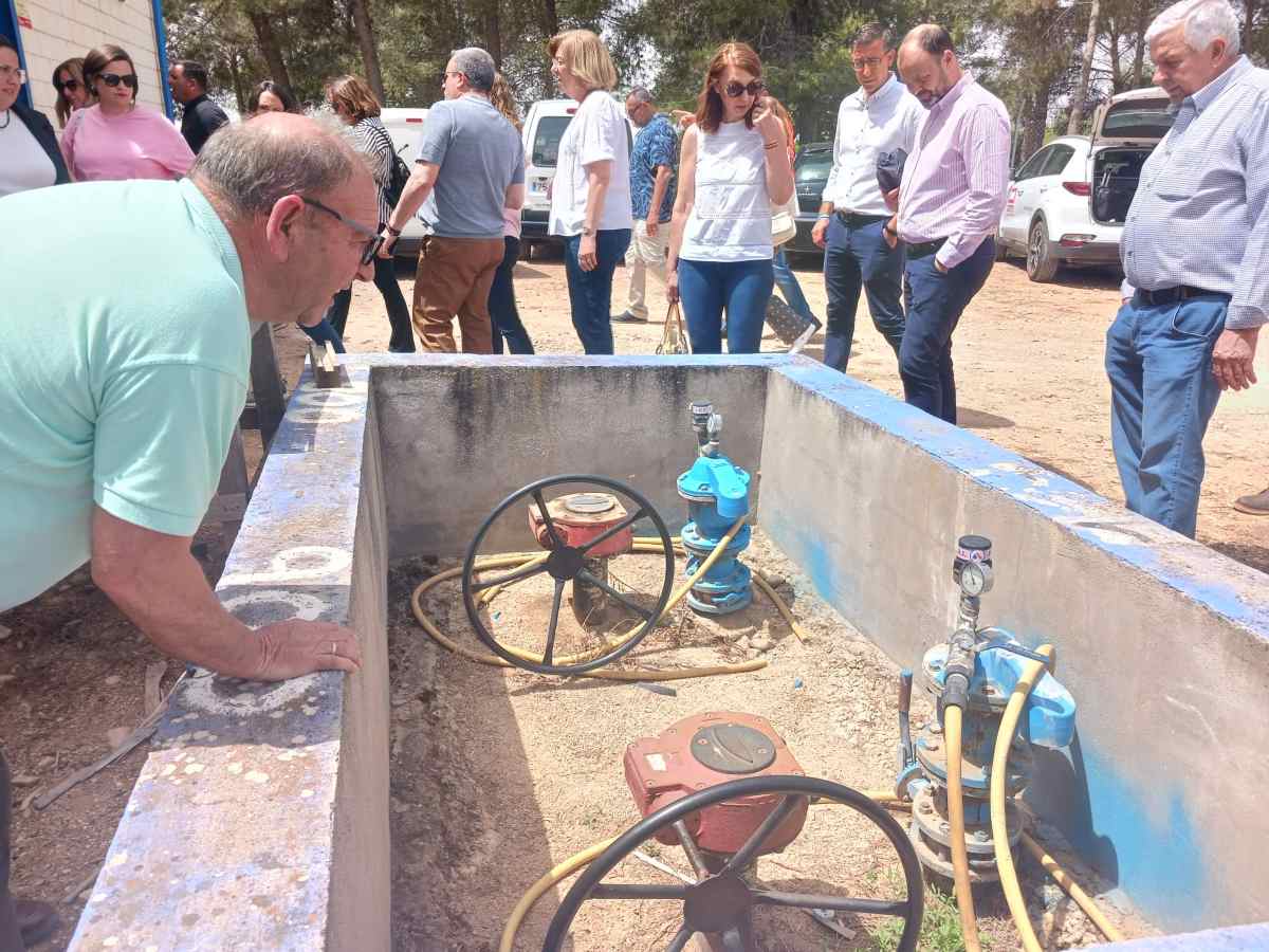 Regantes toledanos se han desplazado hasta Argamasilla de Alba para conocer el modelo de gestión eficiente del regadío de la Comunidad de Regantes Estrecho de Peñarroya