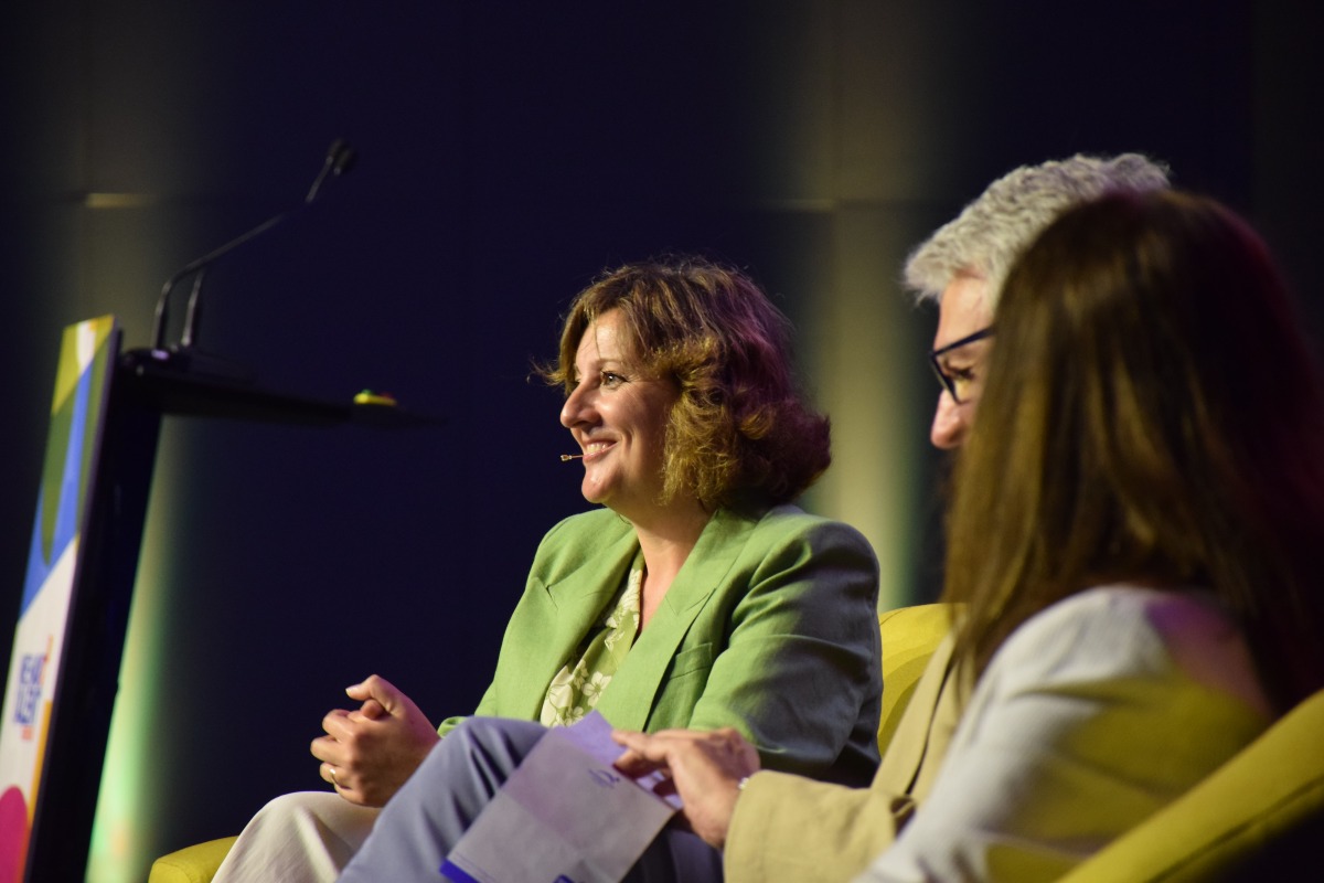 Patricia Franco, en el XV Congreso Europeo de Empleo con Apoyo.