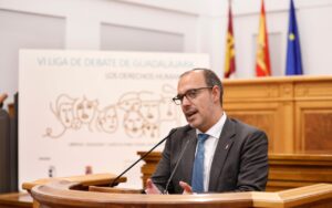 Pablo Bellido clausuró la final de la Liga de Debate Provincial de Guadalajara.