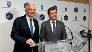 Francisco Cañizares y Ricardo Chamorro, haciendo balance de un año de gobierno.