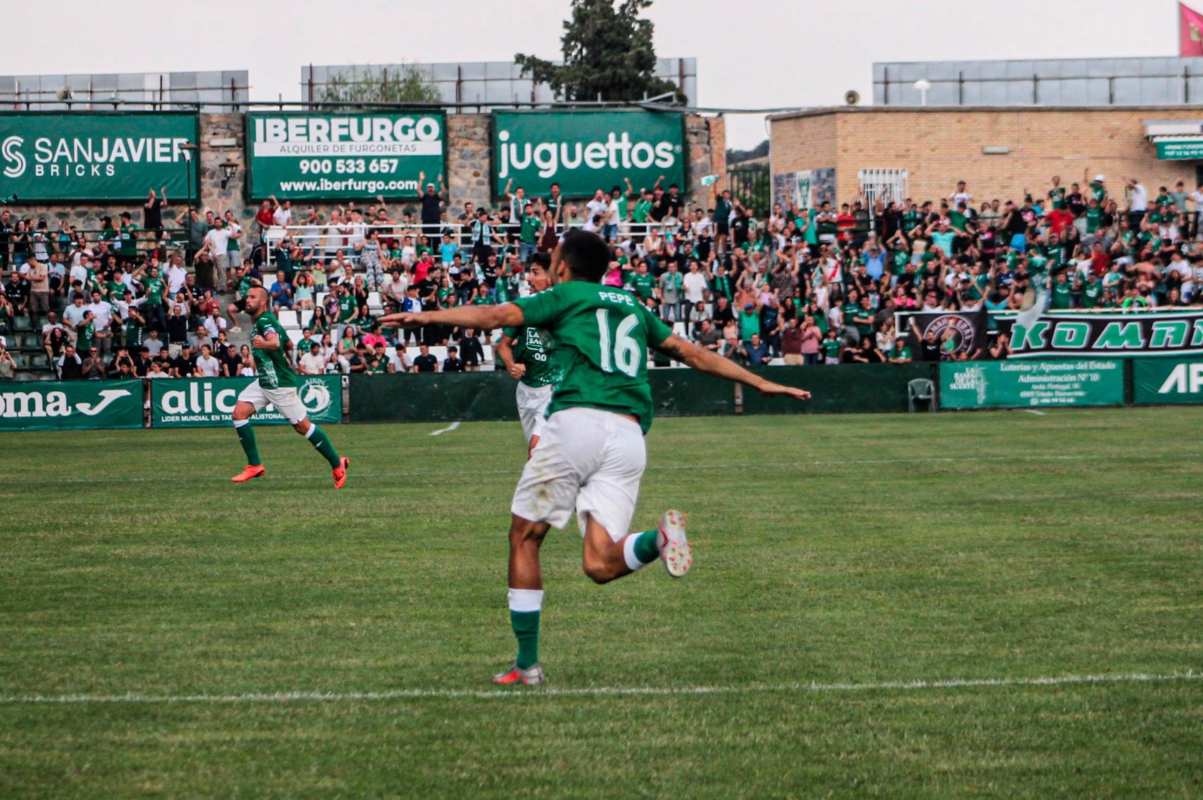 El Toledo, a una eliminatoria de subir a Segunda RFEF. Foto: CD Toledo.