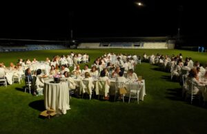 Imagen de la anterior edición de las Cenas en Blanco.