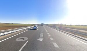 El infractor fue captado en el kilómetro 99 de la A-3. Foto: Google Maps.