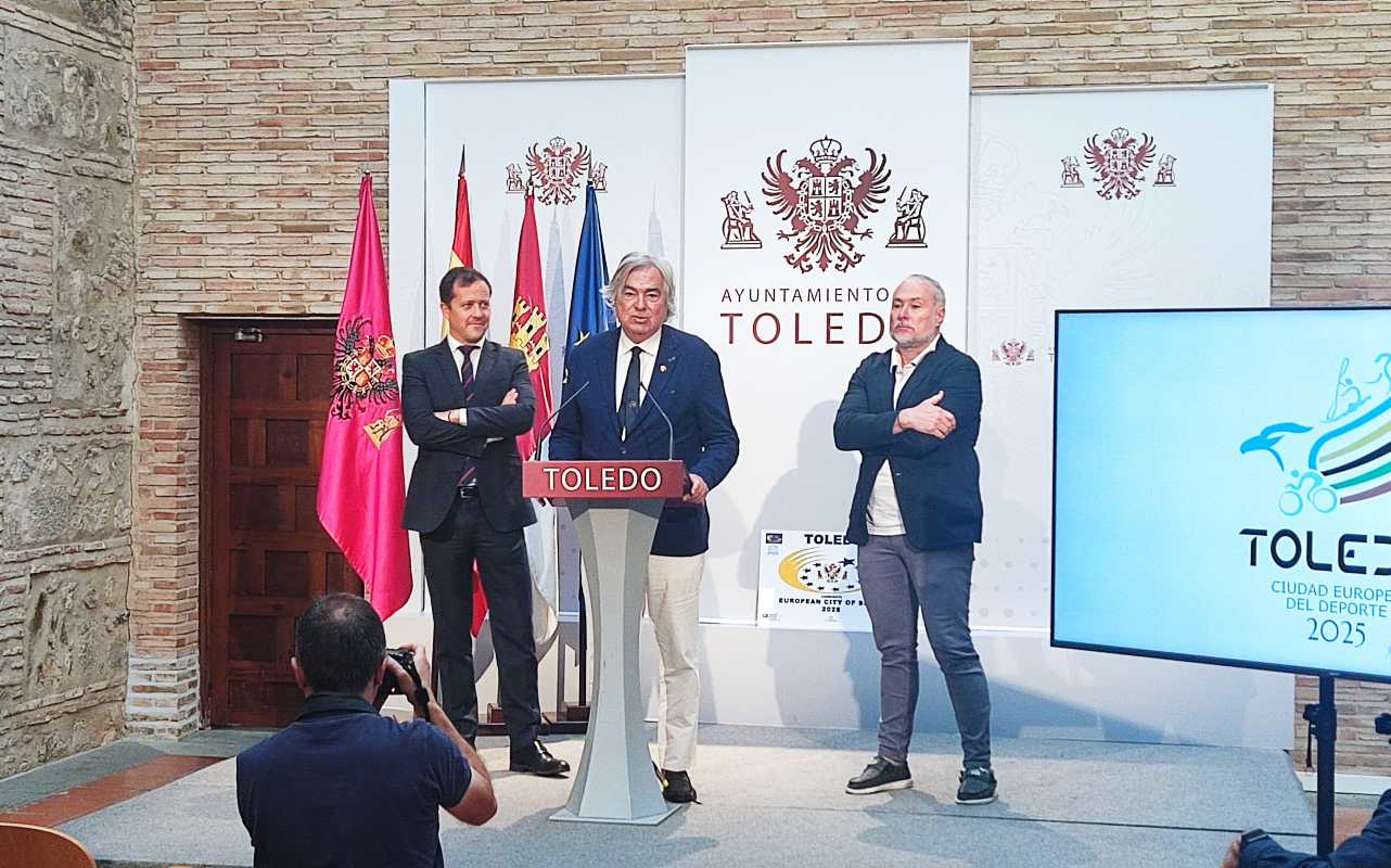 Presentación de la candidatura de Toledo como Ciudad Europea del Deporte.
