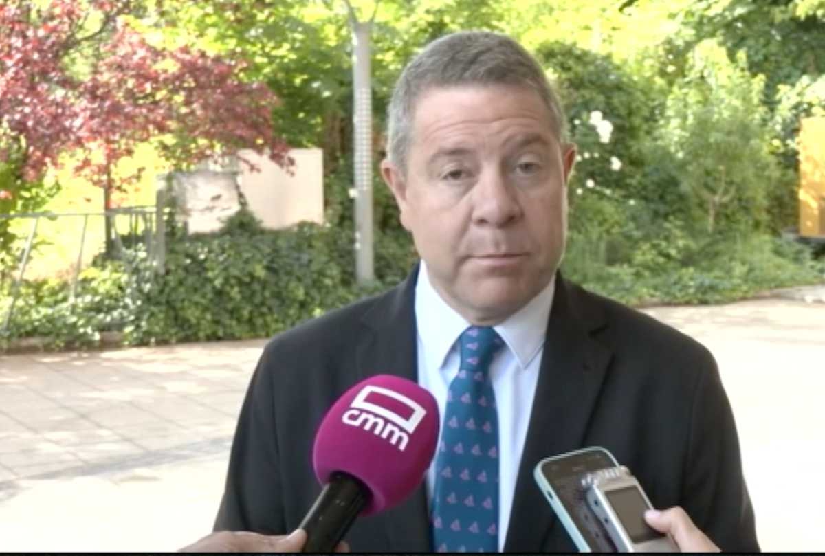 El presidente de Castilla-La Mancha, Emiliano García-Page