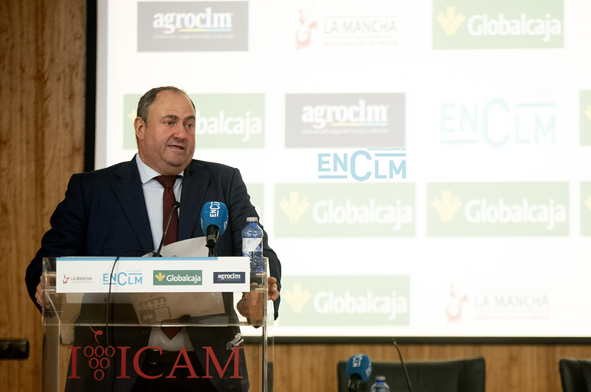 El consejero de Agricultura, Ganadería y Desarrollo Rural, Julián Martínez Lizán. Foto: Rebeca Arango.