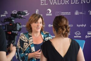 Patricia Franco, en el foro ‘Talento, el valor de nuestro país’.