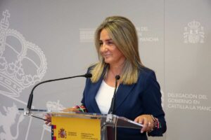 La delegada del Gobierno en Castilla-La Mancha, Milagros Tolón.
