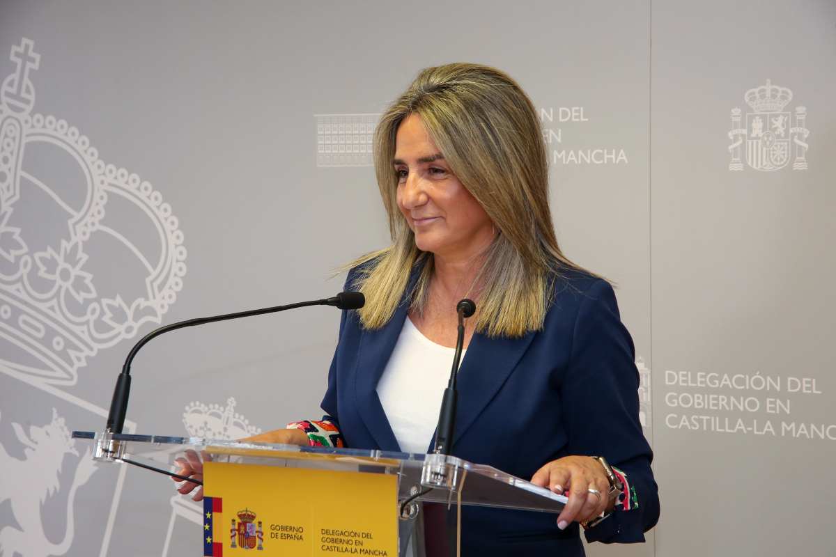 La delegada del Gobierno en Castilla-La Mancha, Milagros Tolón.