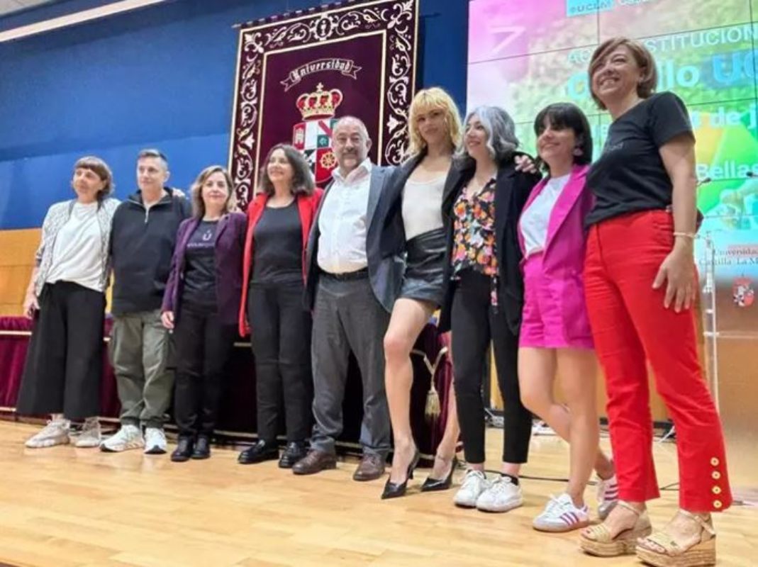 Este ha sido el primer acto del Orgullo que celebra la UCLM. Foto: EP.