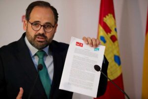 El presidente del PP de Castilla-La Mancha, Paco Núñez.