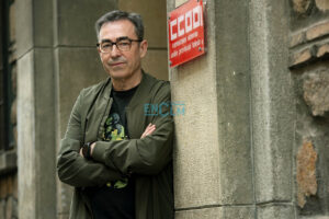 Paco de la Rosa, secretario general de CCOO Castilla-La Mancha. Foto: Rebeca Arango.