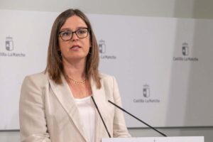 La consejera portavoz, Esther Padilla.