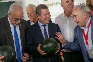 Emiliano García-Page subrayó el aumento de la inversión extranjera al inaugurar Fercam.