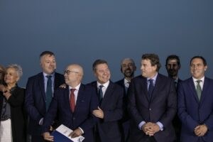 Emiliano García-Page, en la clausura de la Asamblea General de CEOE-Cepyme Cuenca.