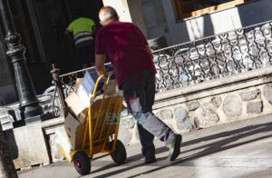 empleo, trabajador, reparto