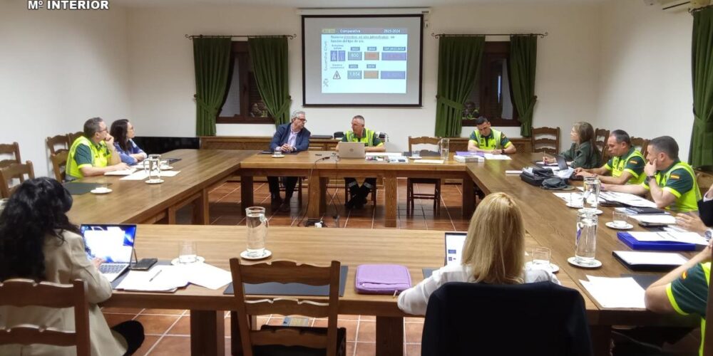 Reunión de la Guardia Civil de Tráfico del Sector de Castilla La Mancha.