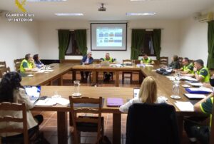 Reunión de la Guardia Civil de Tráfico del Sector de Castilla La Mancha.
