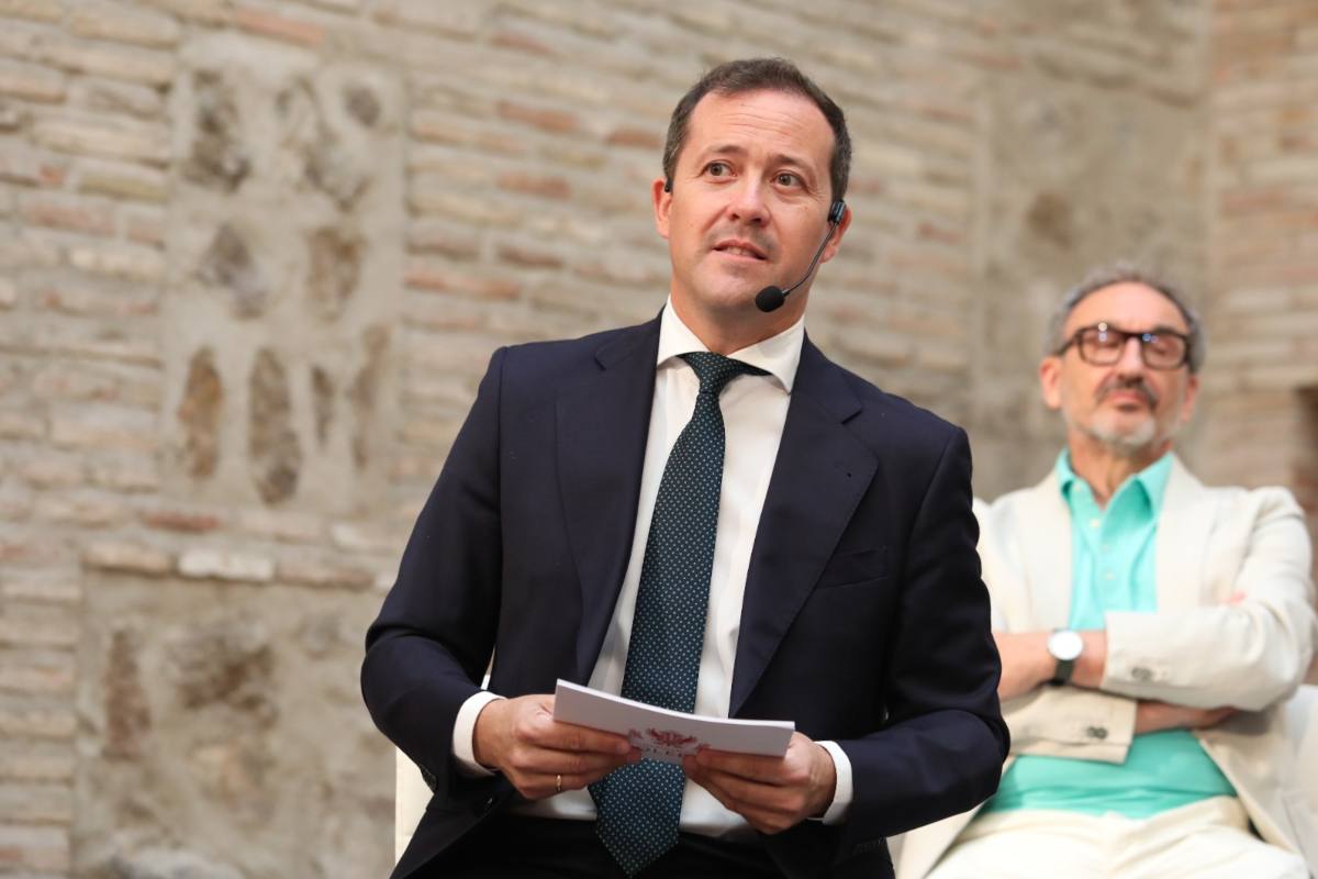 El alcalde de Toledo, Carlos Velázquez.