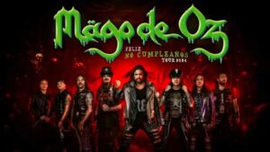 Imagen del cartel de la gira de Mago de Oz