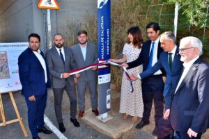 Inauguración del carril bici entre Puertollano y Argamasilla de Calatrava