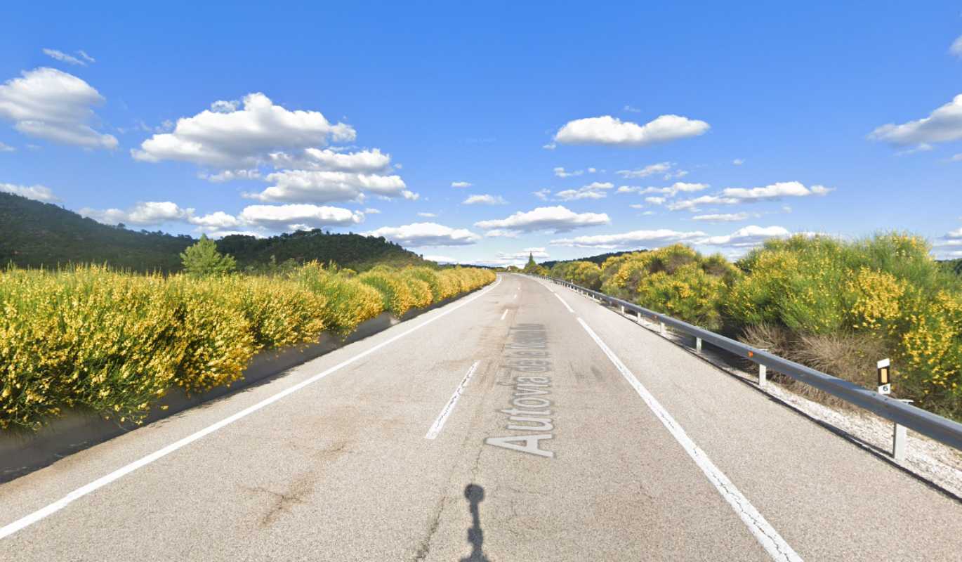 Imagen de la A-40, a la altura de Abia de la Obispalía.