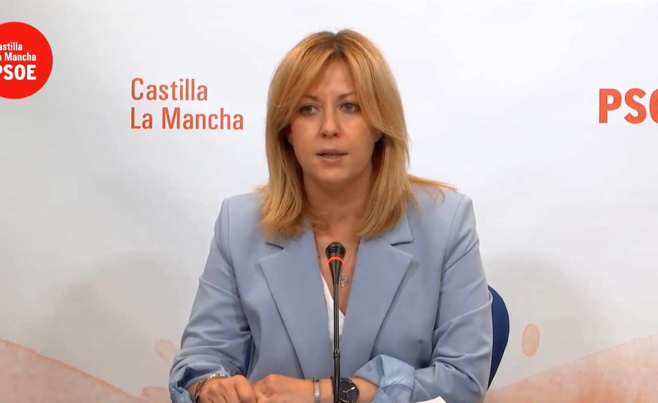 La portavoz del PSOE en las Cortes de Castilla-La Mancha, Ana Isabel Abengózar.