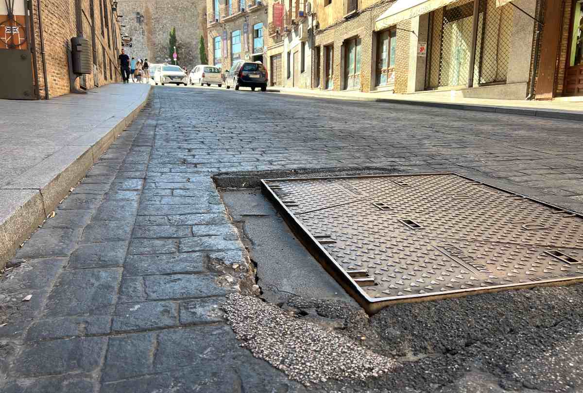 Calle de Armas, en el casco de Toledo.