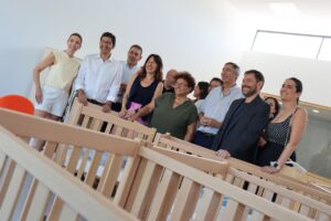 el vicepresidente segundo, José Manuel Caballero, en una visita a Corral de Calatrava