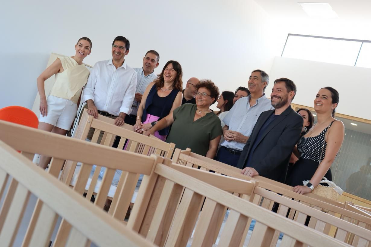 el vicepresidente segundo, José Manuel Caballero, en una visita a Corral de Calatrava
