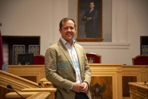 Carlos Velázquez, alcalde de Toledo.