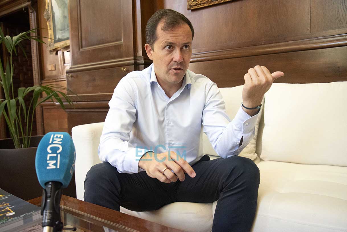 Carlos Velázquez, alcalde de Toledo.