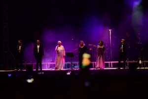 Imagen de archivo de un concierto en las fiestas del Polígono.