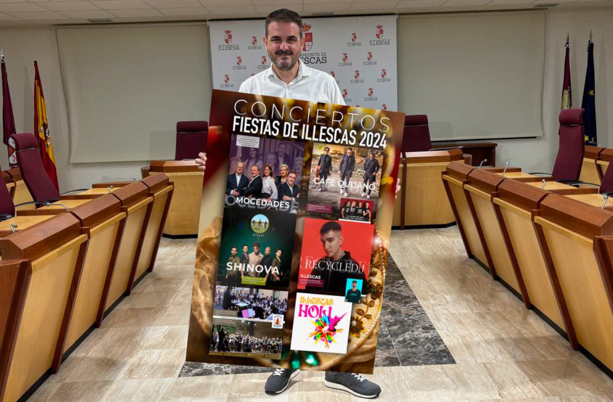 El concejal de Festejos del Ayuntamiento de Illescas, Raúl Casla.