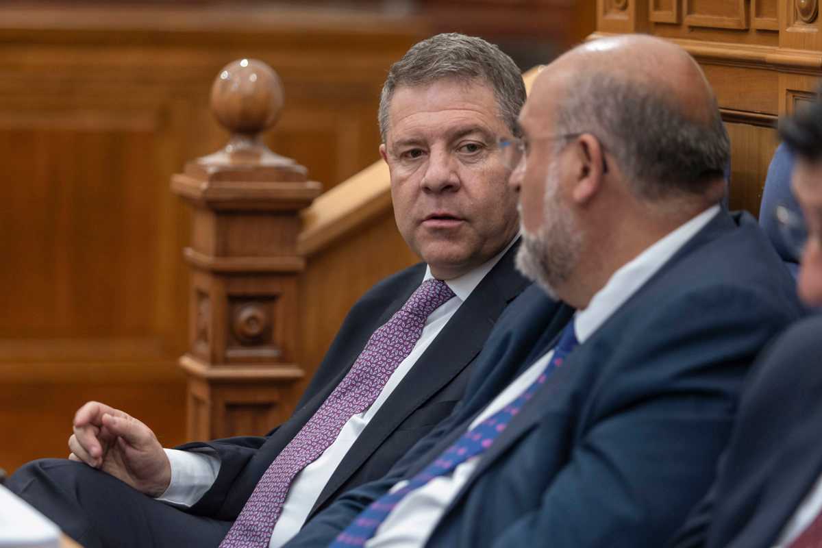 El presidente de Castilla-La Mancha, Emiliano García-Page. Foto: EFE/Ángeles Visdómine.