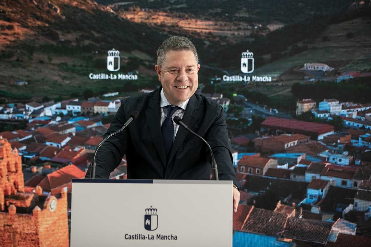 El presidente de Castilla-La Mancha, Emiliano García-Page