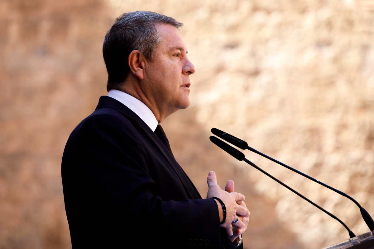 El presidente de Castilla-La Mancha, Emiliano García-Page.
