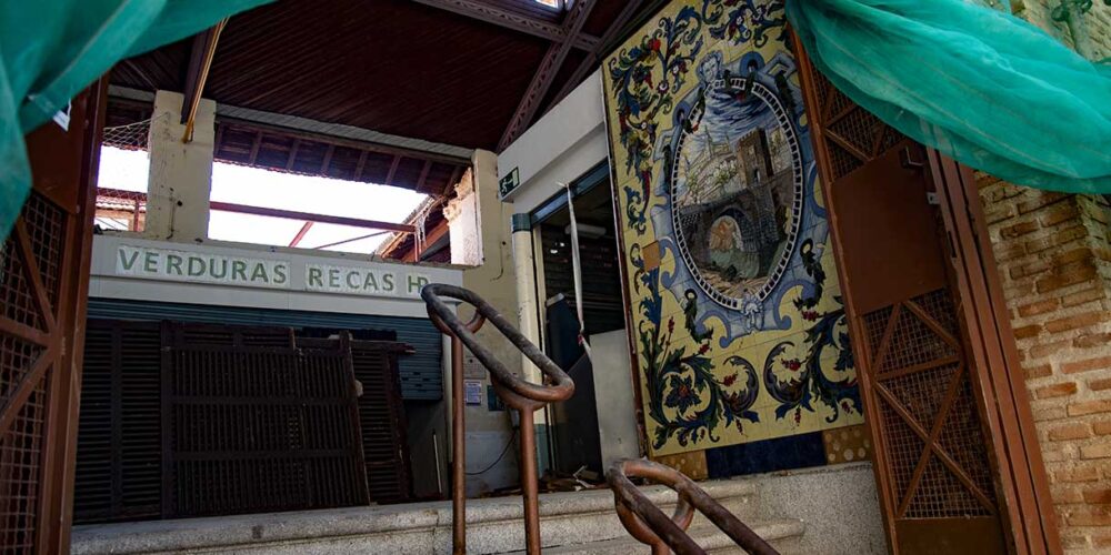 Mercado de Abastos de Toledo en obras
