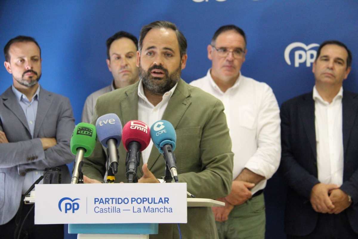 El presidente del PP de Castilla-La Mancha, Paco Núñez.